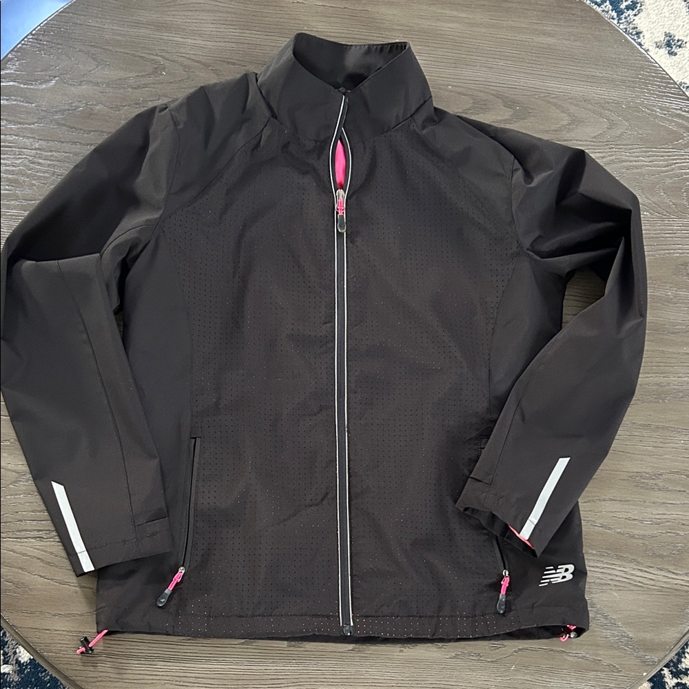 New Balance Black and Pink Performance Jacket